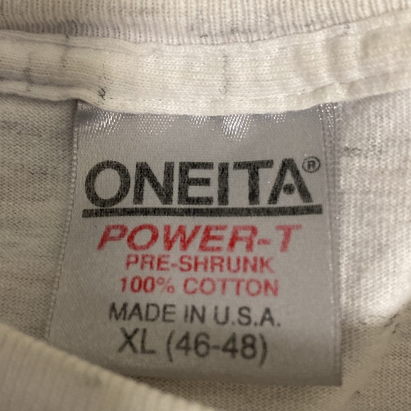 Vintage Onita Graphic logo T-shirt can’t remember fast shipping single stitch - Picture 9 of 11